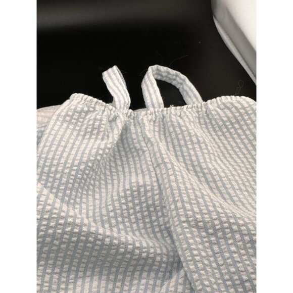 Mattel My Child Doll Vtg 1985 Blue White Stripe Seersucker Set Embroidered VGUC - Picture 9 of 14